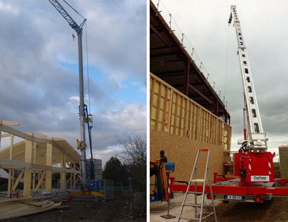 Girard Ouvrage Bois (45) Moyen de levage