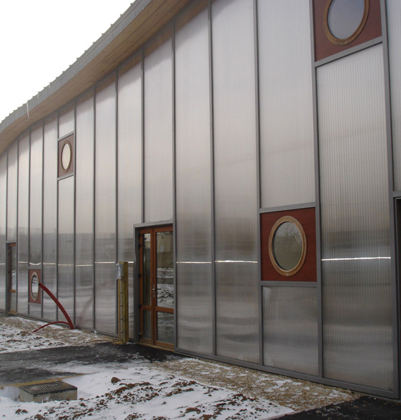 Porte extérieure à Malesherbes dans le Loiret (45)